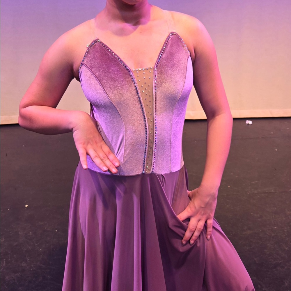 Plum Lyrical Dance Costume! - image 1